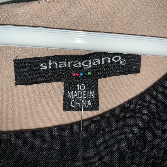 black, and nude sleeveless lace dress NWT - Picture 8 of 11